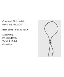 TOPSHOP | ネックレス