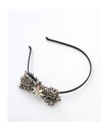 ISBIT | ツイードリボンカチューシャ♡(カチューシャ)