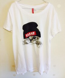 H&M | 猫T(Tシャツ/カットソー)