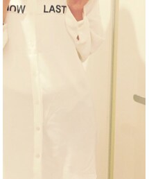 me | シャツワンピース