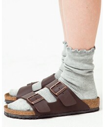 BIRKENSTOCK | ARIZONA/アリゾナ　ダークブラウン (WOMEN)(サンダル)