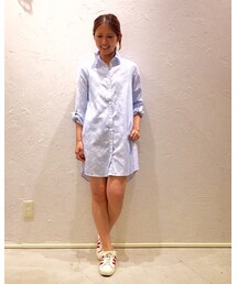 actuel | シャツワンピース
