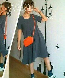 UNIQLO | クレープワンピース(ワンピース)