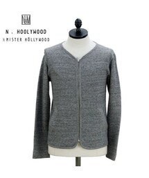 N.HOOLYWOOD | 49pieces FULL ZIP CARDIGAN(カーディガン/ボレロ)