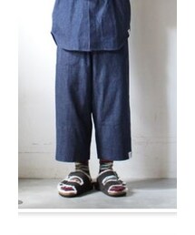 NOWHAW | "shhh"pajama #denim(デニムパンツ)