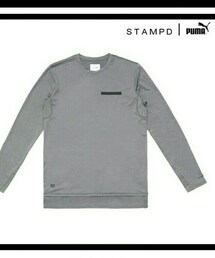 STAMPD × PUMA | OVERSIZE LONG SLEEVE TEE / Midium Grey(Tシャツ/カットソー)