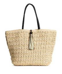 H&M | ストローショッパー(トートバッグ)