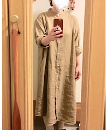 無印良品 | シャツワンピース