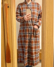 PAR ICI | シャツワンピース