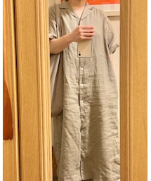 無印良品 | シャツワンピース