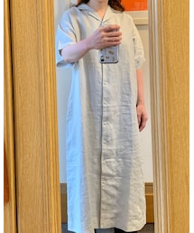 無印良品 | シャツワンピース