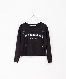 ZARA | 黒のスウェットトップス(スウェット)