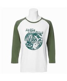 HAMNETT | ラグランプリントTシャツ 七分袖(men's)(Tシャツ/カットソー)