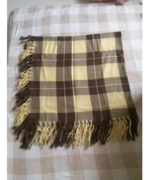 ブランド不明 | チェック大判ストール(ストール/ショール)