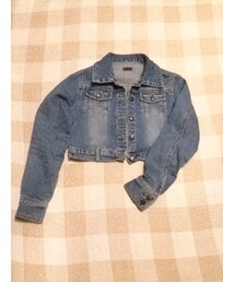 ブランド不明 | ショート丈デニムジャケット(デニムジャケット)