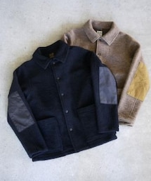 THE SUPERIOR LABOR | jersey jacket
(カバーオール)
