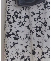 GU | フラワープリントAラインロングスカート(スカート)