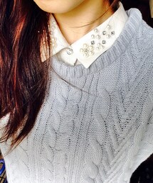 OLIVE des OLIVE | ビジューシャツ(シャツ/ブラウス)