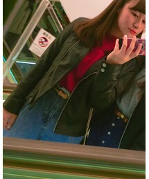 H&M DIVIDED | ライダースジャケット