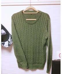 YEVS | カーキニット(ニット/セーター)