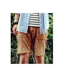 no brand | コーデュロイショーツ(その他パンツ)
