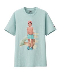 UNIQLO | ＭＥＮ　タイヨウ．クレシーグラフィックＴ（半袖）Ａ００・６０(Tシャツ/カットソー)