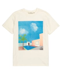 H&M | プリントTシャツ - ナチュラルホワイト(Tシャツ/カットソー)