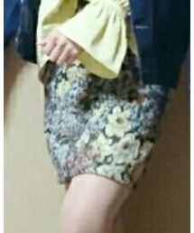 one after another NICE CLAUP | ゴブラン花柄スカート(スカート)