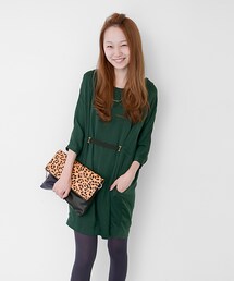 URBAN RESEARCH | UR ウエストポイントコクーンワンピース(ワンピース)