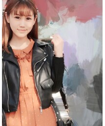 ZARA | ライダースジャケット