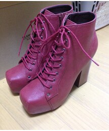 snarl extra | レースアップショートブーツ(ブーツ)