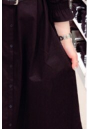 no brand | シャツワンピース