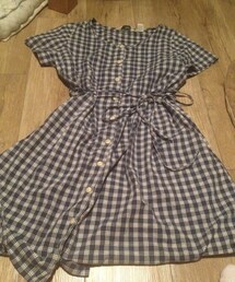 L.L.Bean | チェックワンピース(ワンピース)