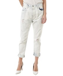 MOUSSY | BLEACH DAMAGE DENIM PT(デニムパンツ)