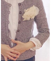 Tiara | ノーカラージャケット