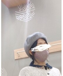 Samansa Mos2 blue | 帽子