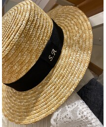 35th SA刺繍カンカン帽👒 | 帽子