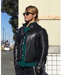 CHROME HEARTS(クロムハーツ)の「ジャケット/アウター(ライダースジャケット)」