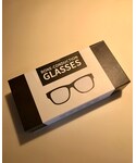 骨伝導伊達メガネ👓の「ファッション雑貨(メガネ)」