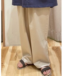 Samansa Mos2 blue | パンツ