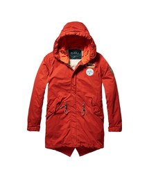 SCOTCH & SODA | SCOTCH&SODA メンズ アウタージャケット CLASSIC PARKA 10001(ミリタリージャケット)