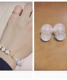JILKY | パールキャッチピアス(ピアス(両耳用))