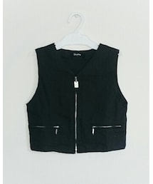 BeBe | ジップアップジレ(ベスト)