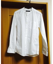 NANO universe | ノーカラーシャツ(シャツ/ブラウス)