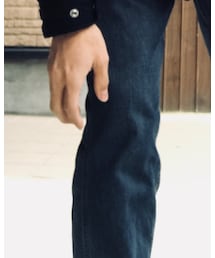 UNIQLO | ユニクロユー ワイドテーパードパンツ(デニムパンツ)