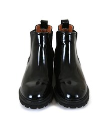 ベーシックエナメルチェルシーブーツ(ブーツ)