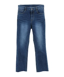 ナチュラルブーツカットデニムパンツ(デニムパンツ)
