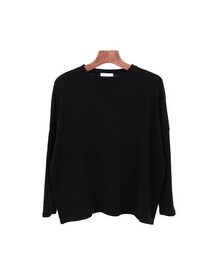 ドロップショルダーシンプルTシャツ(Tシャツ/カットソー)