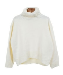 タートルネックベーシックニット(ニット/セーター)