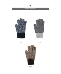 配色ミックスカラー手袋(手袋)